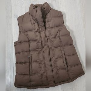 Roots 73 Puffer Vest Size Large Brown
